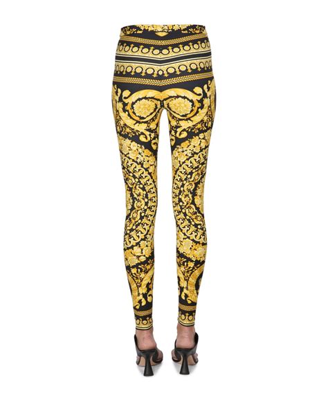 versace baroque shoes|versace baroque leggings.